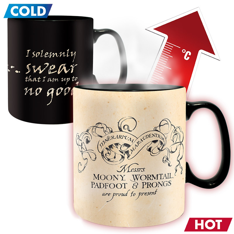 11 ozマジックコーヒー熱敏感マグカップ色の熱カップ、セラミックコーヒーマグカップ